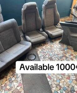 INTÉRIEUR RECARO CUSTOM TWEED GRIS