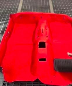 TAPIS DE SOL ROUGE - PEUGEOT 205 / 106